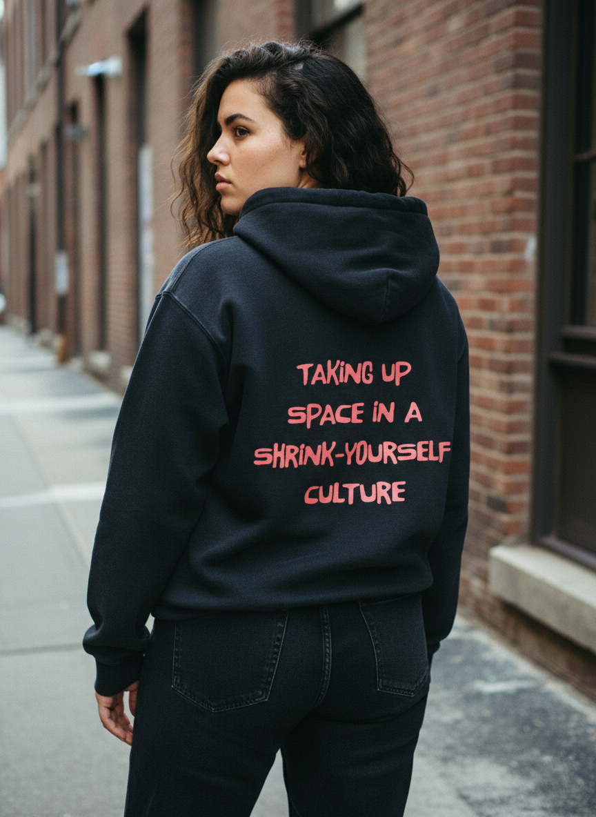 Taking Up Space, Sunfade Oversized Hoodie
