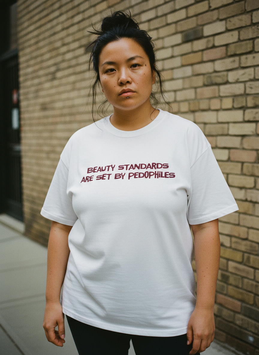 Beauty Standards Are Set By Pedophiles, Relaxed Street Tee