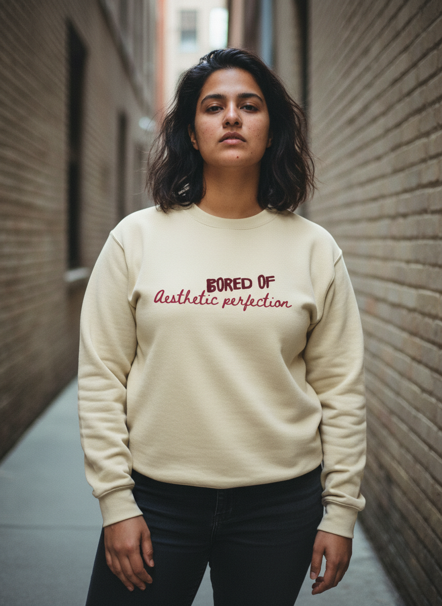 Bored Of Aesthetic Perfection, Crewneck