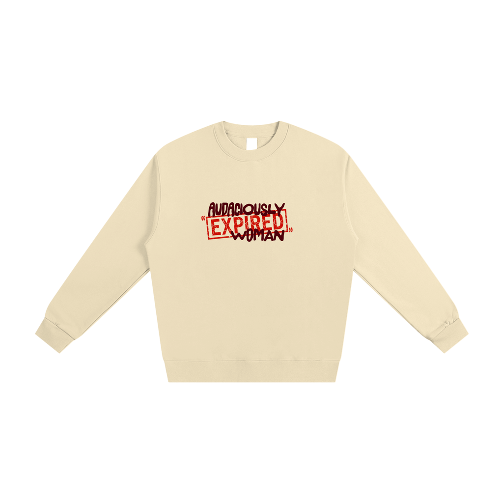 Audaciously "Expired" Woman, Crewneck