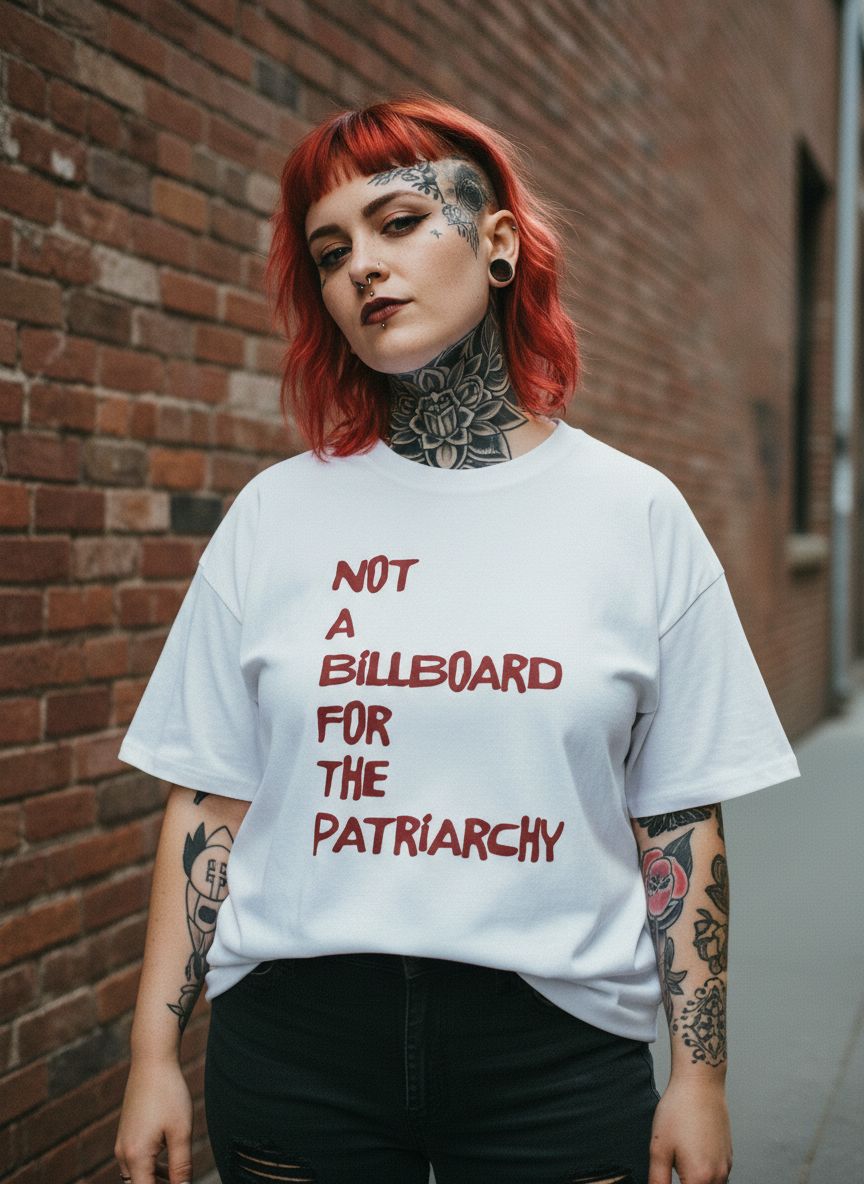 Not A Billboard For The Patriarchy, Relaxed Street Tee