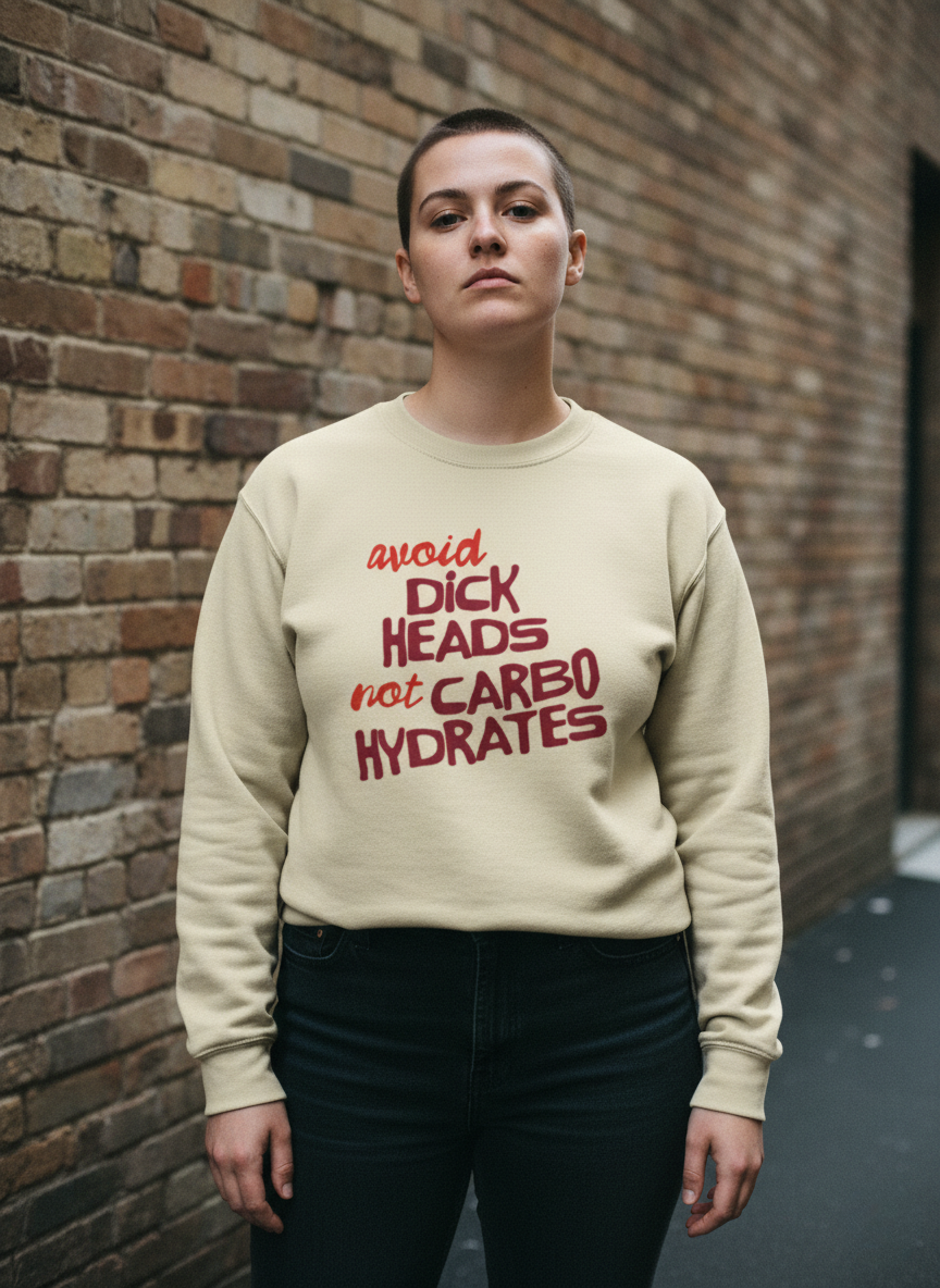 Avoid Dickheads, Crewneck
