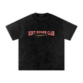 No Woman Owes Anyone, Vintage Wash Oversized Tee