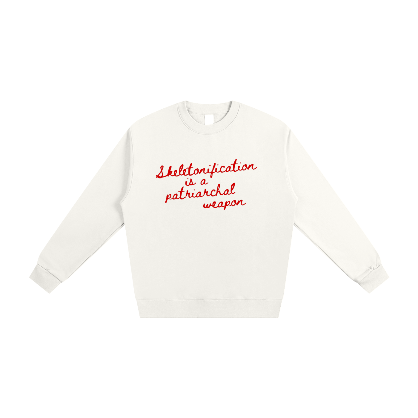 Skeletonification, Crewneck