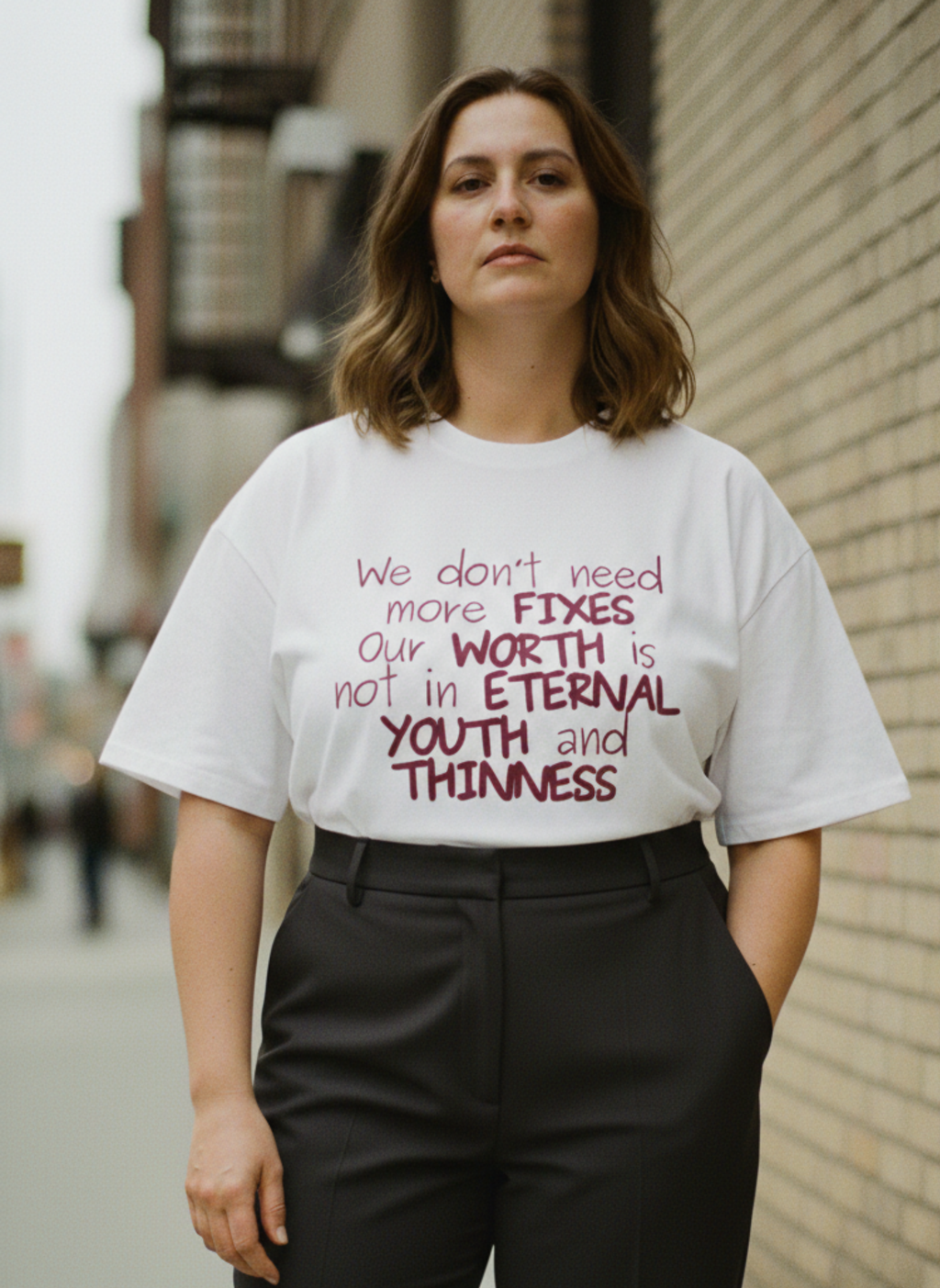 We Don't Need More Fixes, Relaxed Street Tee