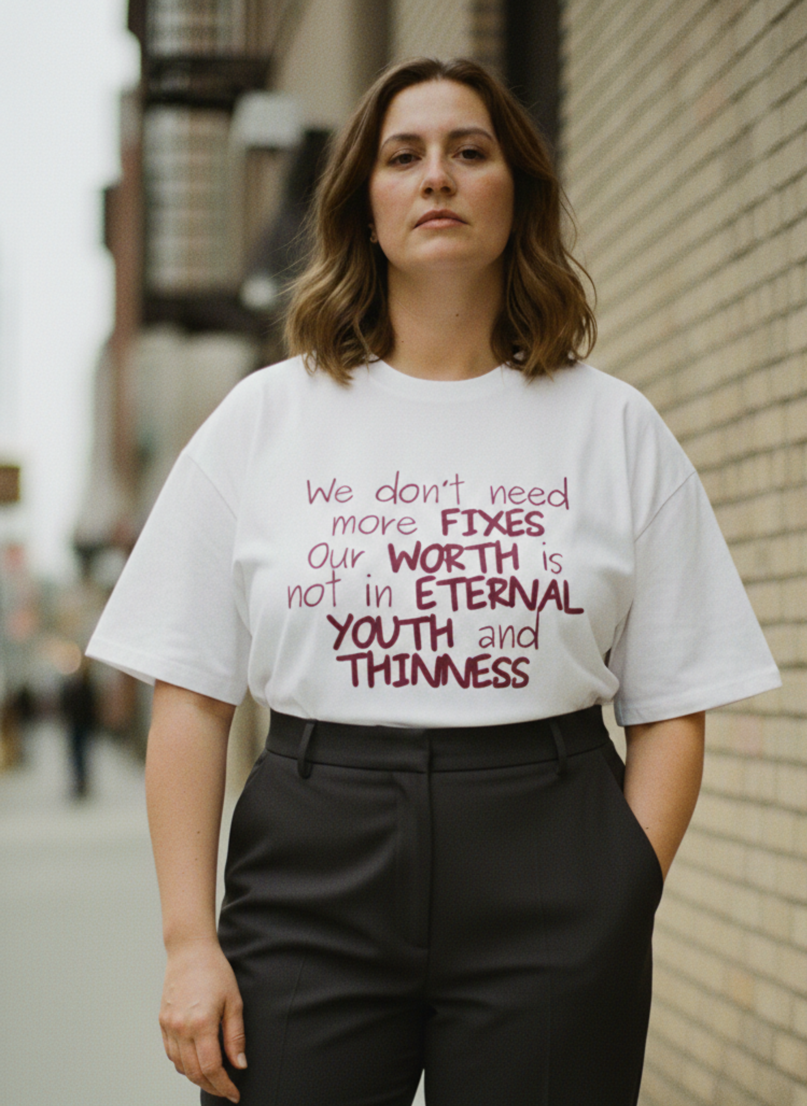 We Don't Need More Fixes, Relaxed Street Tee