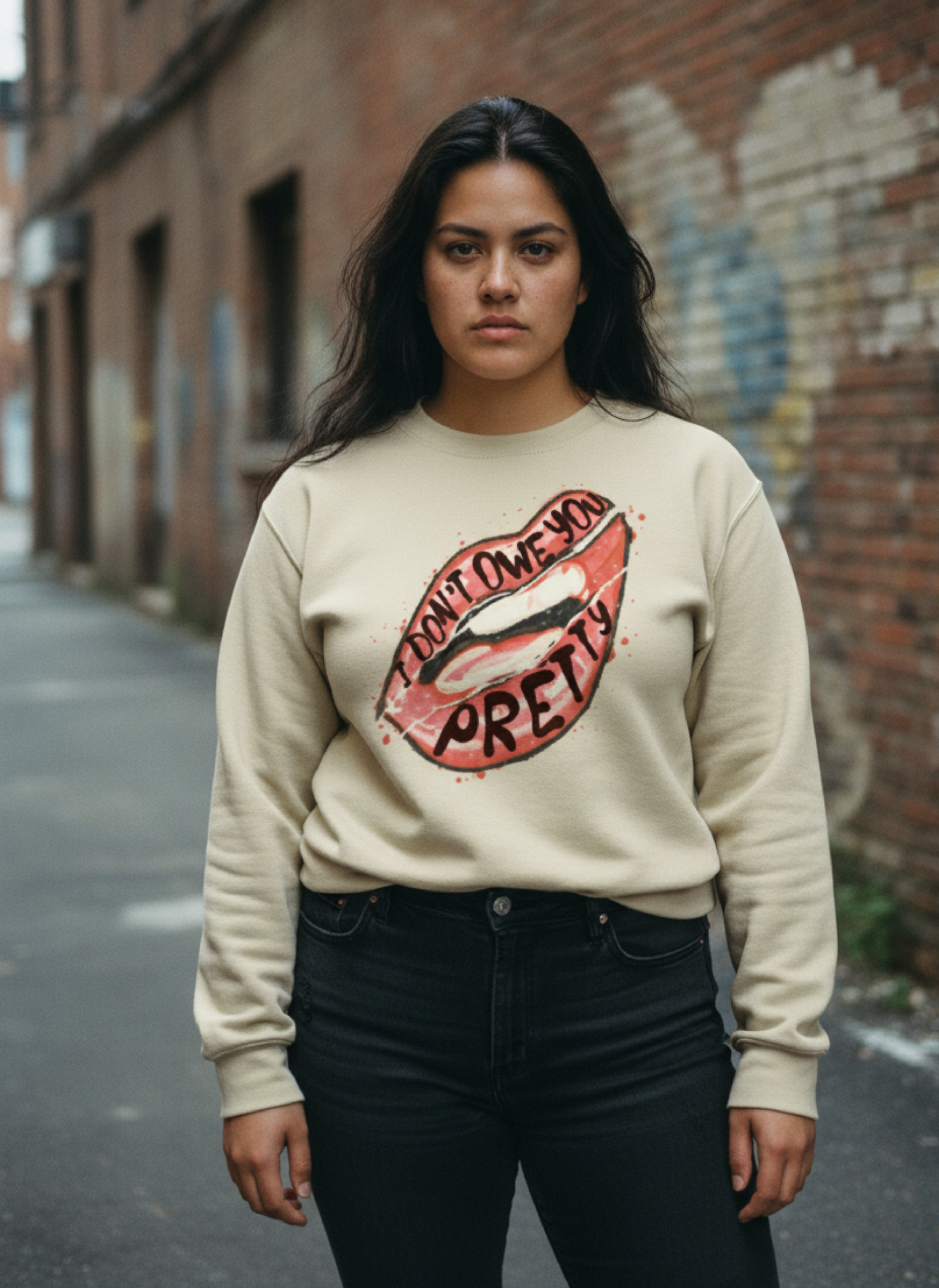 I Don't Owe You Pretty, Crewneck