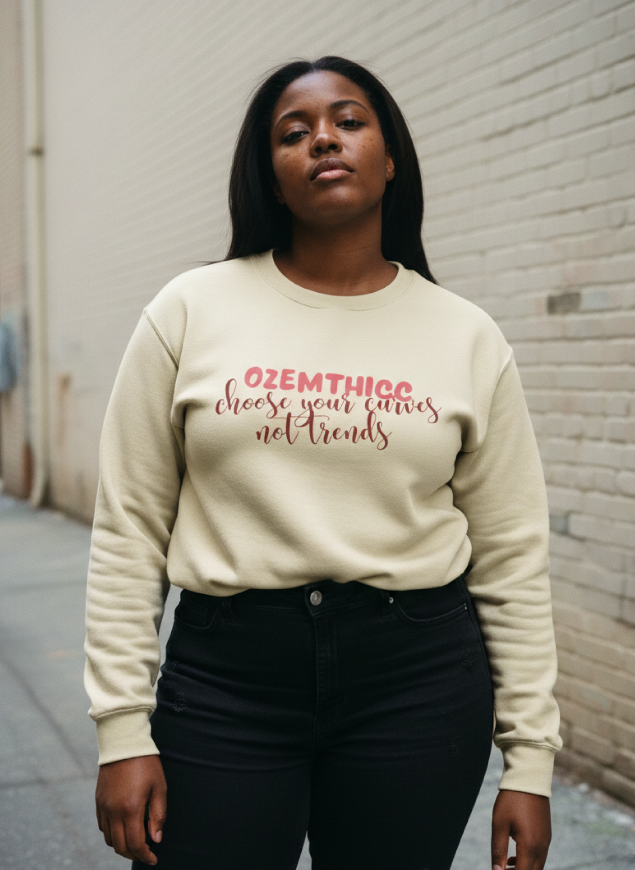 Choose Your Curves, Crewneck