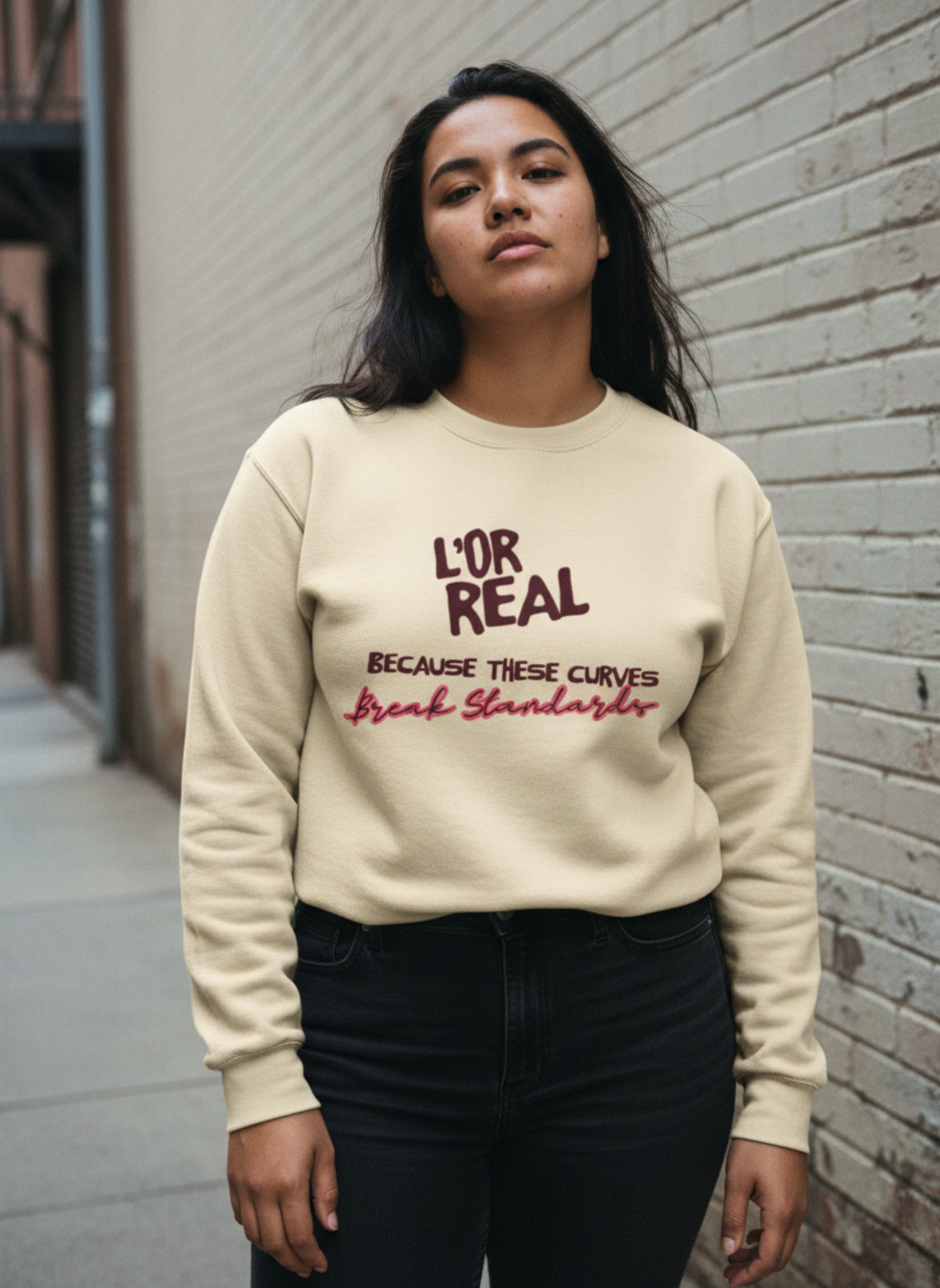 L'orReal, Crewneck