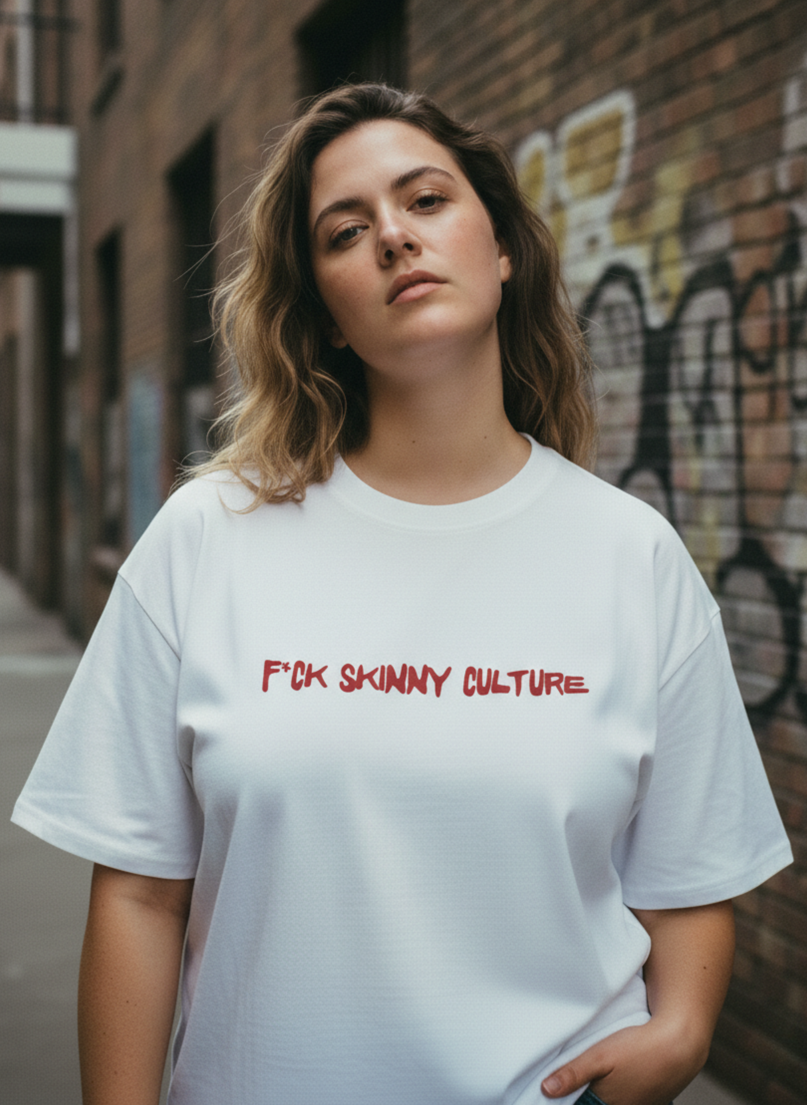 F*ck Skinny Culture, Relaxed Street Tee