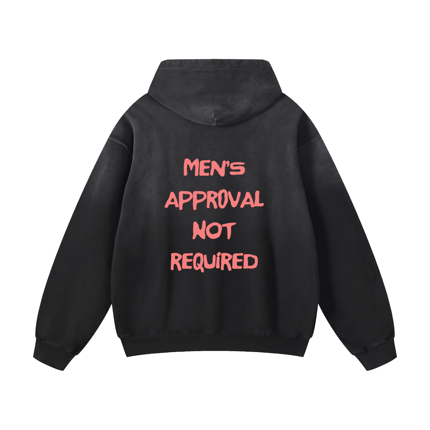 Men's Approval Not Required, Sunfade Oversized Hoodie