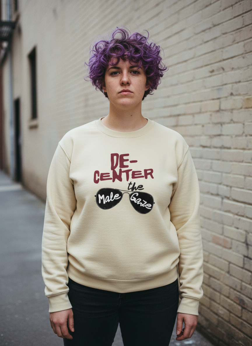 Decenter The Male Gaze, Crewneck