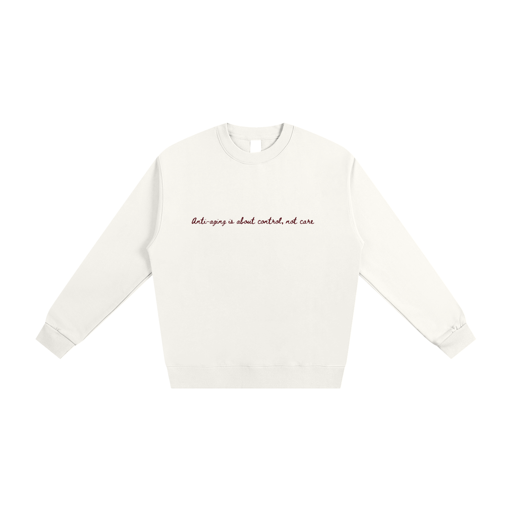 Anti-Aging Is About Control, Crewneck