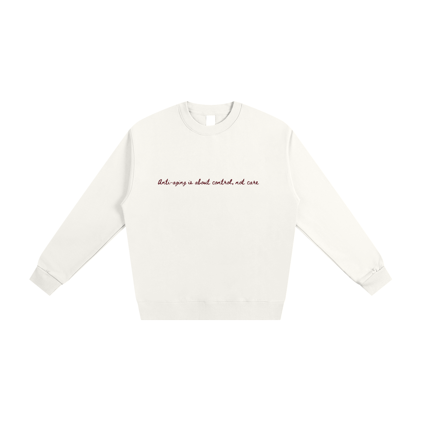 Anti-Aging Is About Control, Crewneck